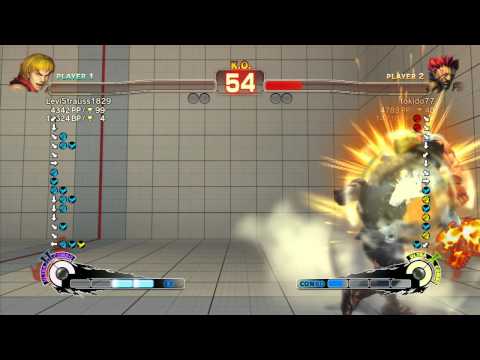 SSF4 AE: LeviStrauss1829 (Ken) vs Tokido (Akuma) - Ranked Match (720p HD)