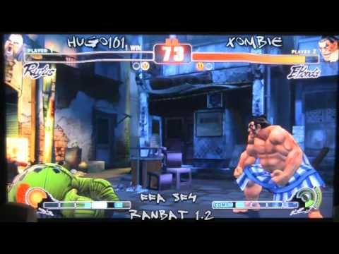 FFA SF4 RanBat 1-2(2-13-10) Hugo101 vs Xombie
