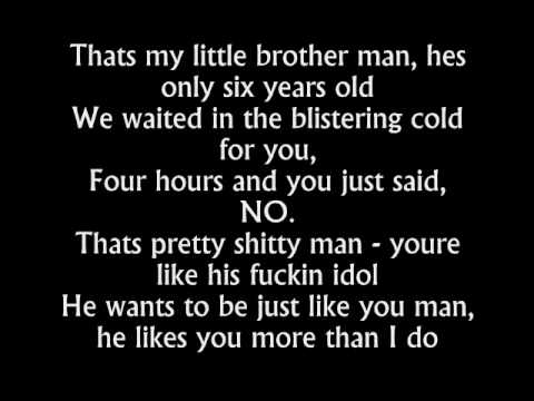 STAN - Eminem (lyrics video)