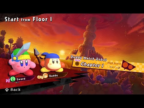 Kirby Fighters 2 Walkthrough Gameplay Part 1 - Story Mode  Chapter 1 - Nintendo Switch