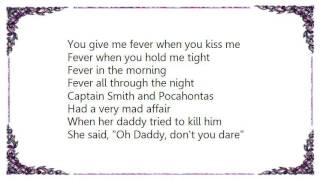 Céline Dion - Fever Live Lyrics