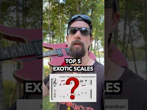 Top 5 exotic guitar scales