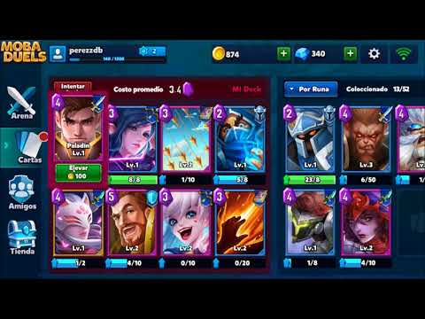 MOBA Duels #2 android game first look gameplay español
