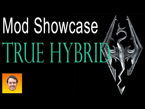 TRUE HYBRID - Become a VAMPIRE, WEREWOLF and LICH simultaneously! Skyrim Mod Showcase.