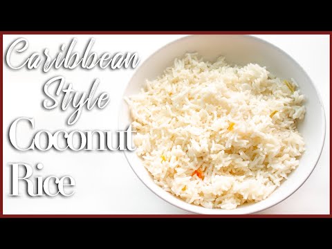 Caribbean Style Coconut Rice⎮Tasteeful Recipes