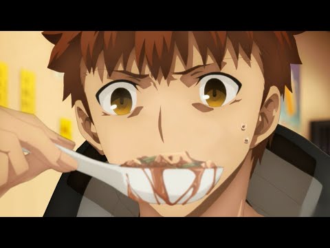 shirou eats the mapo tofu