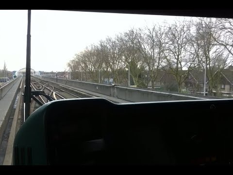 RET Metro Rotterdam Cabinerit Heemraadlaan - Spijkenisse Centrum #CabView