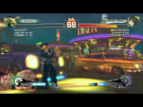 Itazan (Zangief) VS Best The Birds (Yang) Super Street Fighter IV Arcade Edition 2012 *1080p* HD