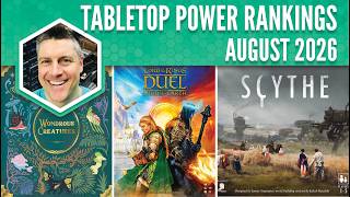 Tabletop Power Rankings (August 2026)