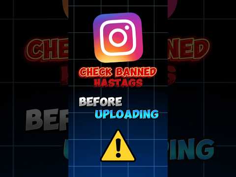 STOP Using Banned Hashtags on Instagram #shorts #tech #instagram