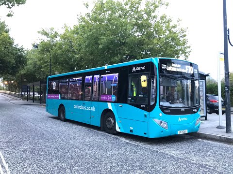 Arriva The Shires Route F70 Luton Interchange to Central Milton Keynes The Point(Timelapse Video)