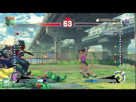 SSF4 AE Ver. 2012: biruhuran [Blanka] vs. mazinnlm [Oni] - PSN Ranked Match