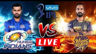 VIVO IPL LIVE|MUMBAI VS KOLKATA LIVE SCORE UPDATE. MY REAL CRICKET 19 live streaming.