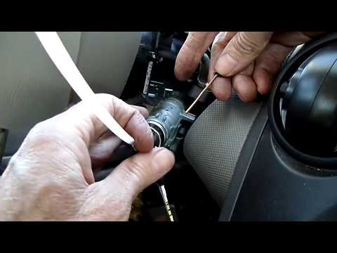 Saturn Ion Ignition Lock Cylinder Removal