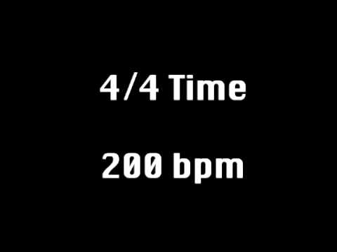 4/4 Metronome - 200 bpm