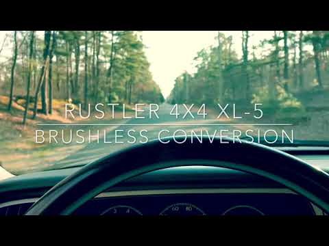 Rustler 4x4 XL5 with castle 1410 brushless combo