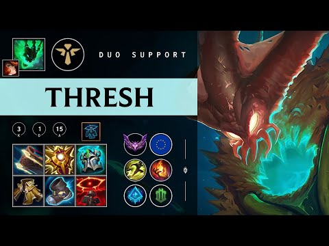 Thresh Support vs Lux - EUW Master Patch 26.01