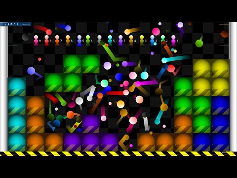 Tetris Press 2 -  Survival Marble Race in Algodoo