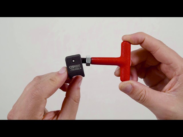 Video teaser for KS TOOLS 150.2233 Spezial-Lösewerkzeug für HENN®-Schellen (Unboxing)