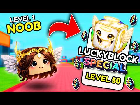 Starting Over with EVERY LUCKY BLOCK In Be A Lucky Block video thumbnail