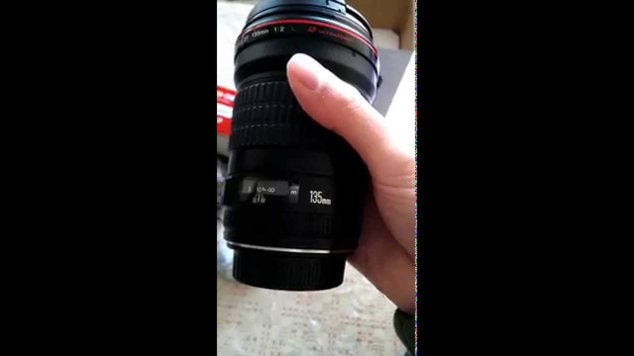 Canon 135mm f/2L USM 開箱