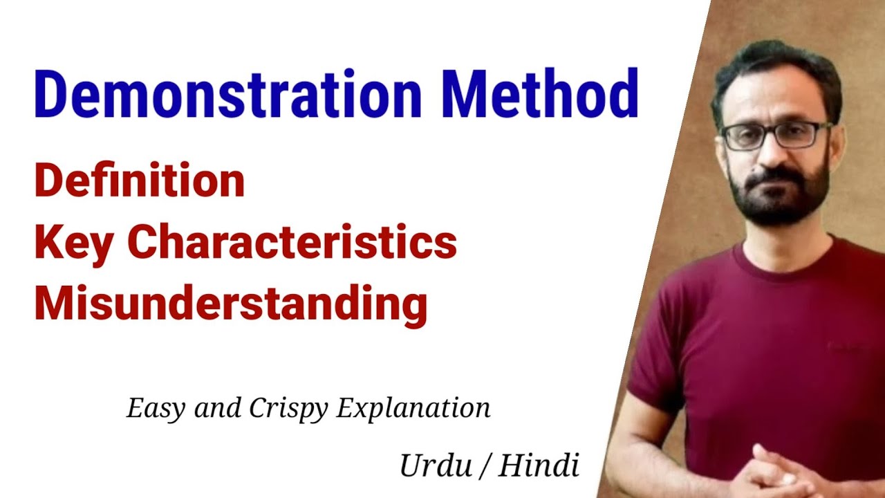 Demonstration Method of Teaching