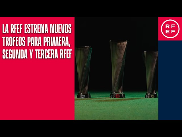 Vídeo relacionado con Amball SF-RFEF-TR-PI-C Cuadro trofeos de la Real federación Española de Fútbol, Unisex-Adult, Red and Grey, 21 x 16 cm