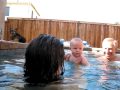 Ben S First Swim In The Pool