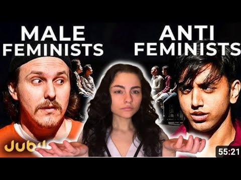 REACTING to Male Feminists DEBATING Antifeminists (pt.1)