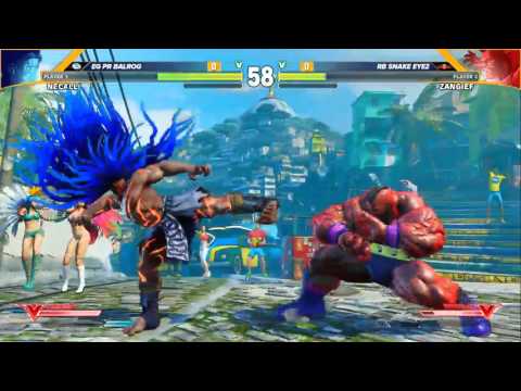 Snake eyez (Zangief) vs PR Balrog (Necalli) 1 [FR2016]