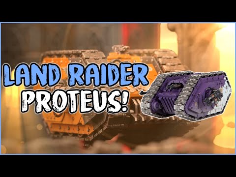 Plastic Land Raider Proteus?! A Rogue Trader Classic Returns! │ Warhammer 30k
