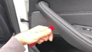 Bmw g30 rear door panel removal