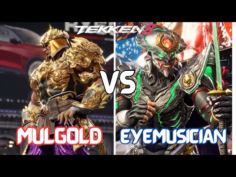 Tekken 8 – Mulgold (Fahkumram) vs. Eyemusician (Yoshimitsu) | High-Level Mind Games