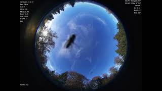 2025-10-30 All sky camera capture from Poiana Rusca Mountains, Romania