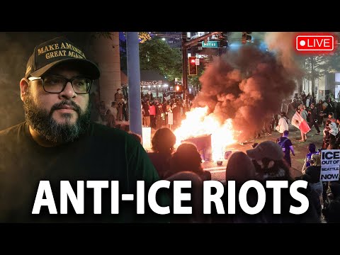 Portland Riots: Tommy Goes To City Hall Protest In Portland, Oregon