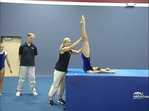 Flipping Drills - Coach Amanda Borden