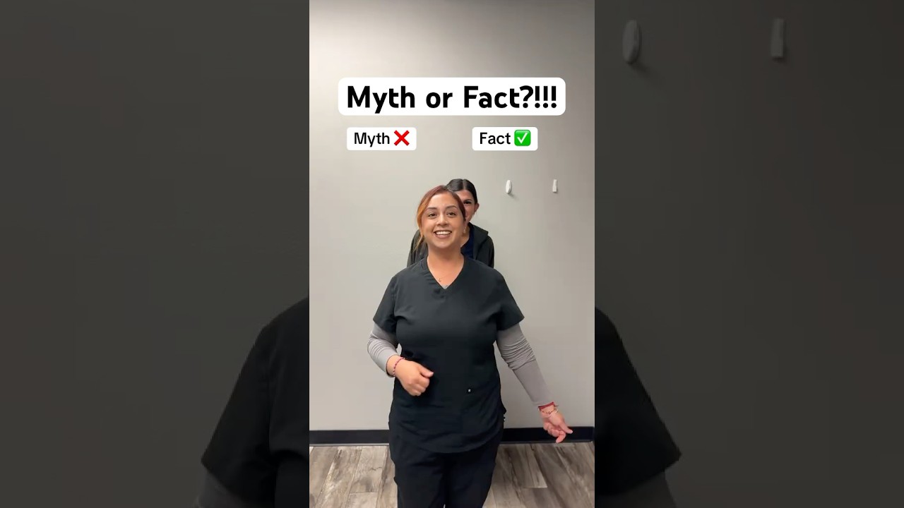 Myth vs. Fact 🤷‍♀️ #health #doctors  #nurses #myths #facts