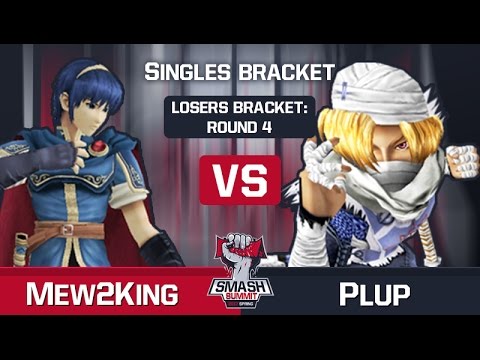 Mew2King vs Plup - Melee Singles: Lower Bracket - Smash Summit Spring 2017