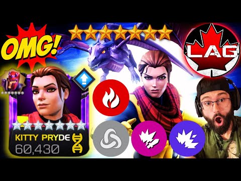 SHE'S BACK!! First Ever 7⭐Kitty Pryde Gameplay!! VS Meta Defenders! OP Broken Phase Returns! - MCOC