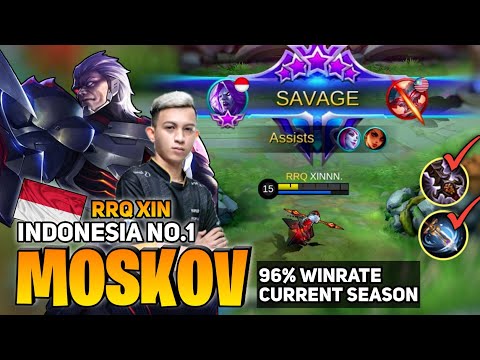 SAVAGE Perfect [Former Top 1 Global Moskov] By RRQ XINNN. - Mobile Legend