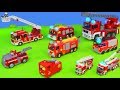 Verschiedene Spielzeug Feuerwehrautos Für Kinder