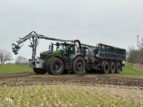 Gigantische Gülle-Technik! | Zwei Fendt 1050 | Das neue Kumm KTR 32 Titan & Samson PG 35 | 2x 36m