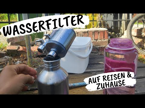 Wasserfilter für Zuhause und Unterwegs - Alb Wasserfilter DUO Active Plus+
