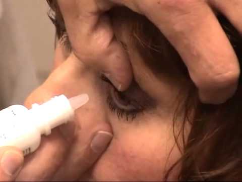 Instilling Eyedrops
