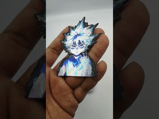 ملصق ثلاثي ابعاد لشخصية كيلوا