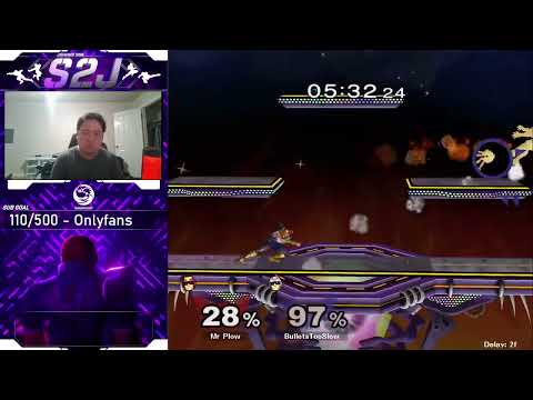 500 IQ FORWARD SMASH into GOATED Falcon Punch Edgeguard