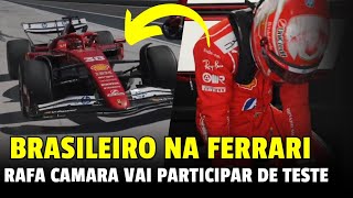 RAFA CAMARA PILOTARÁ FERRARI | EQUIPE PREPARA TESTE EM BARCELONA | FORMULA 1