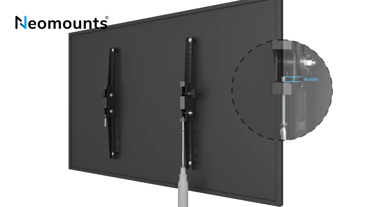 Neomounts FPMA-W350BLACK Soporte de pared video