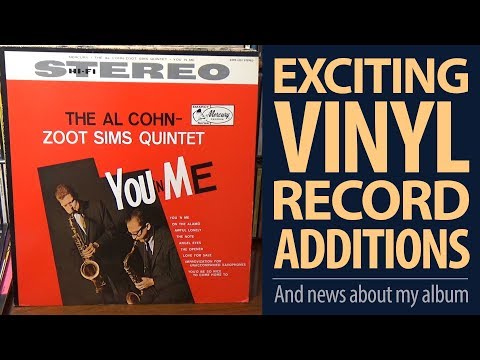 EXCITING Vinyl Additions! Zoot Sims, Al Cohn, Grapelli & More! Jazz & Blues Records