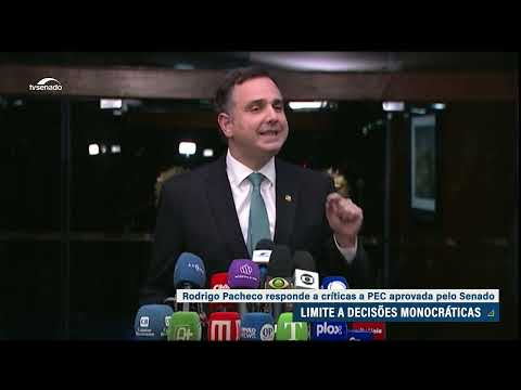 Pacheco nega crise com STF sobre PEC que impede decisões monocráticas